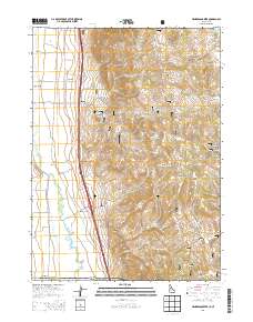 Henderson Creek 2013 topographic map thumbnail