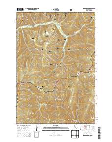 Henderson Ridge 2013 topographic map thumbnail