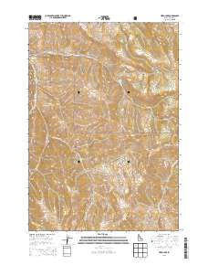 Herd Lake 2013 topographic map thumbnail