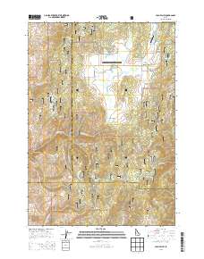 High Valley 2013 topographic map thumbnail