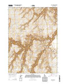 Hill Pasture 2013 topographic map thumbnail