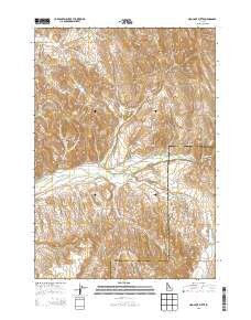 Hog Cove Butte 2013 topographic map thumbnail