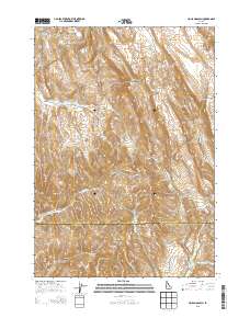Holland Gulch 2013 topographic map thumbnail