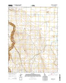 Hollister SW 2013 topographic map thumbnail