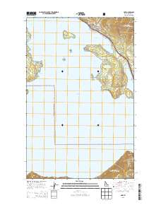 Hope 2013 topographic map thumbnail