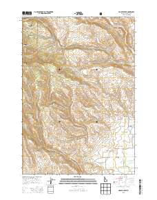 Hopper Creek 2013 topographic map thumbnail