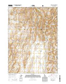 Hopper Gulch 2013 topographic map thumbnail