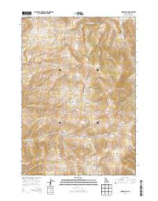 Horse Basin 2013 topographic map thumbnail