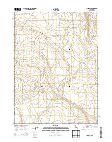 Horse Butte 2013 topographic map thumbnail