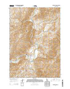 Horseshoe Bend 2013 topographic map thumbnail