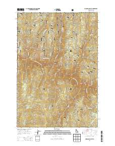 Huddleson Bluff 2013 topographic map thumbnail