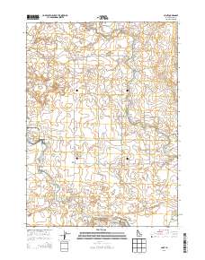 Hunt 2013 topographic map thumbnail