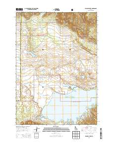 Icehouse Creek 2013 topographic map thumbnail