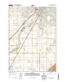 Idaho Falls South 2013 topographic map thumbnail