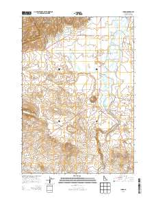 Idmon 2013 topographic map thumbnail