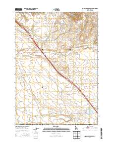 Indian Creek Reservoir 2013 topographic map thumbnail