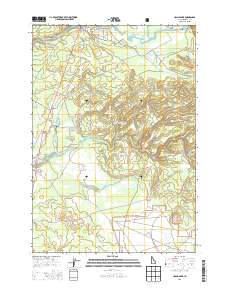 Island Park 2013 topographic map thumbnail