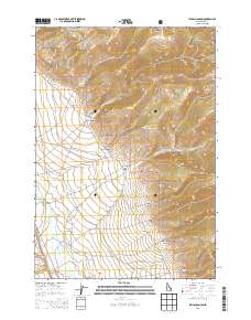 Italian Canyon 2013 topographic map thumbnail