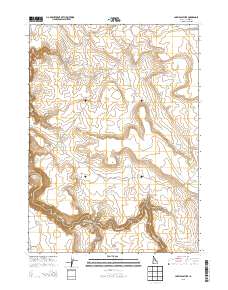 Jarvis Pasture 2013 topographic map thumbnail