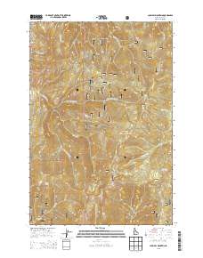 John Day Mountain 2013 topographic map thumbnail