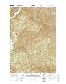 John Lewis Mountain 2013 topographic map thumbnail