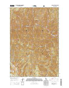 Johnson Butte 2013 topographic map thumbnail