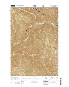 Junction Mountain 2014 topographic map thumbnail