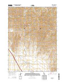 Juniper 2013 topographic map thumbnail