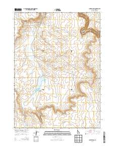 Juniper Basin 2013 topographic map thumbnail