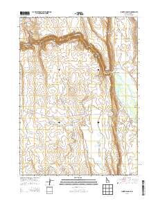 Juniper Basin SE 2013 topographic map thumbnail