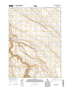 Juniper Ranch 2013 topographic map thumbnail