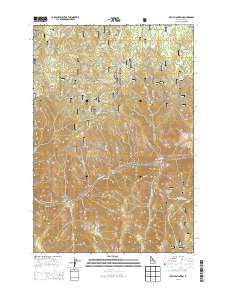 Kelly Mountain 2013 topographic map thumbnail