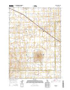 Kimama 2013 topographic map thumbnail