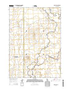 Laidlaw Lake 2013 topographic map thumbnail