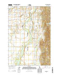 Lake Fork 2013 topographic map thumbnail