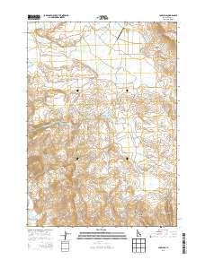 Lake Hills 2013 topographic map thumbnail