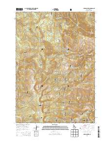 Lake Mountain 2013 topographic map thumbnail