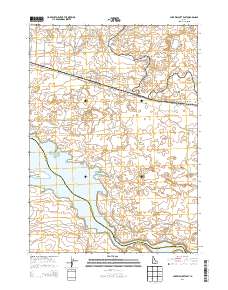 Lake Walcott East 2013 topographic map thumbnail