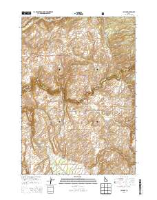 Lamont 2013 topographic map thumbnail