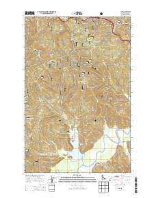 Lane 2014 topographic map thumbnail