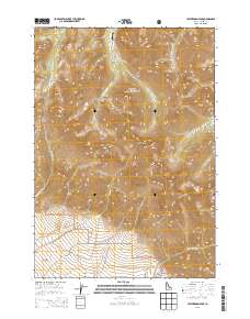 Leatherman Peak 2013 topographic map thumbnail