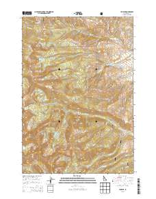 Lem Peak 2013 topographic map thumbnail