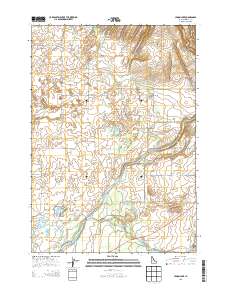 Lemon Lake 2013 topographic map thumbnail