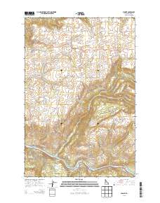 Lenore 2013 topographic map thumbnail