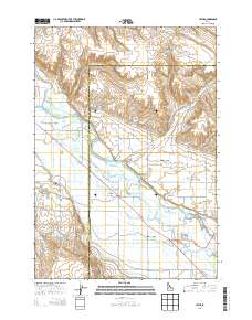 Letha 2013 topographic map thumbnail