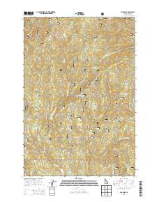 Lick Point 2013 topographic map thumbnail