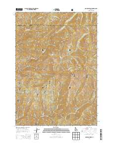Lightning Ridge 2013 topographic map thumbnail