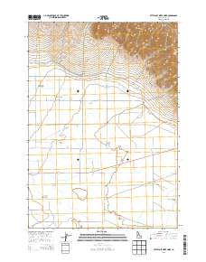 Little Lost River Sinks 2013 topographic map thumbnail