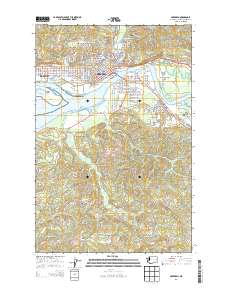 Aberdeen 2014 topographic map thumbnail