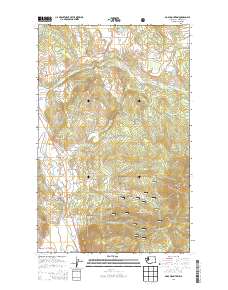 Addy Mountain 2014 topographic map thumbnail